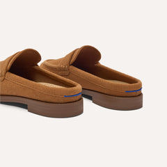 The Penny Loafer Mule - Caramel