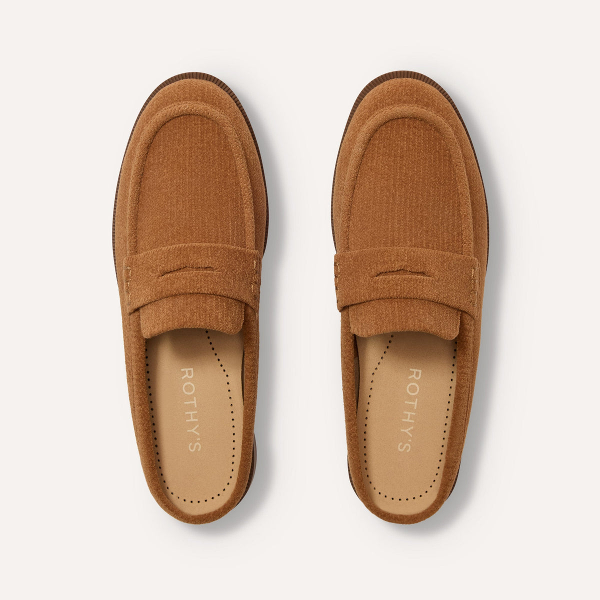 The Penny Loafer Mule - Caramel