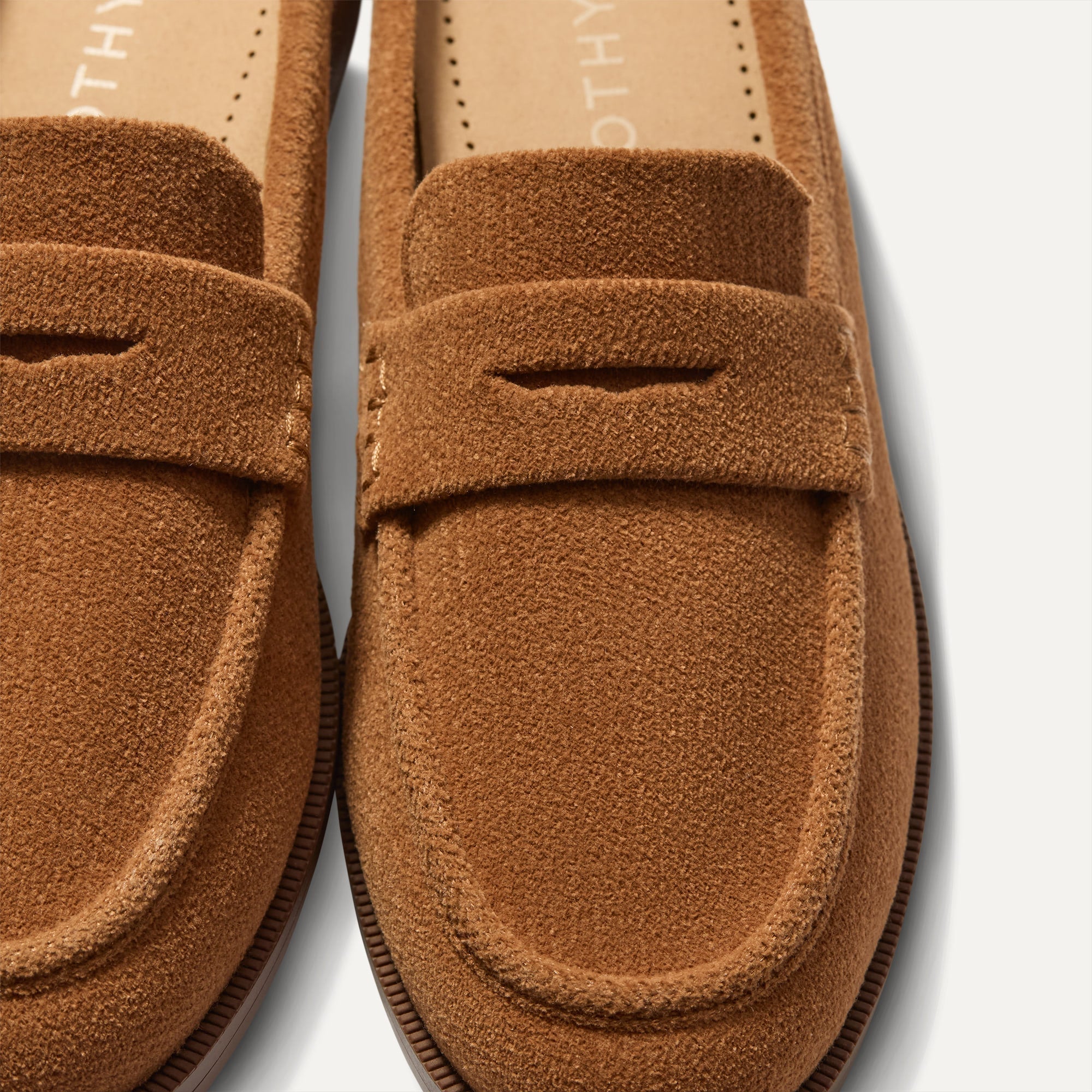 The Penny Loafer Mule - Caramel